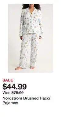 Nordstrom Nordstrom Brushed Hacci Pajamas offer