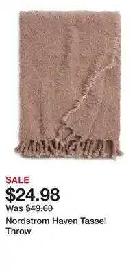 Nordstrom Nordstrom Haven Tassel Throw offer