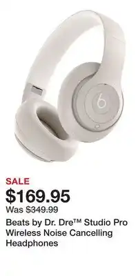 Nordstrom Beats by Dr. Dre Studio Pro Wireless Noise Cancelling Headphones offer