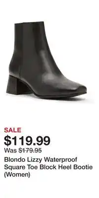 Nordstrom Blondo Lizzy Waterproof Square Toe Block Heel Bootie (Women) offer