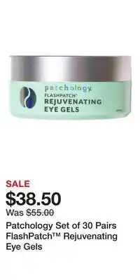 Nordstrom Patchology Set of 30 Pairs FlashPatch Rejuvenating Eye Gels offer