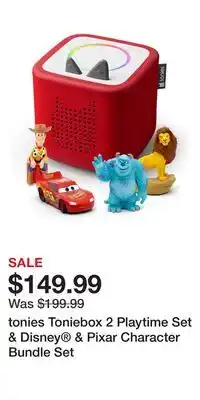 Nordstrom tonies Toniebox 2 Playtime Set & Disney & Pixar Character Bundle Set offer