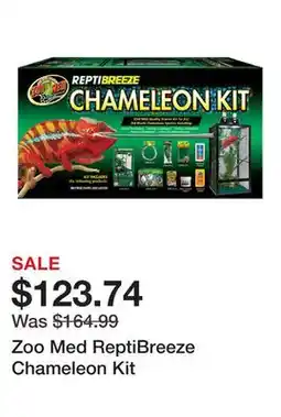 Petsmart Zoo Med ReptiBreeze Chameleon Kit offer