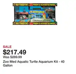 Petsmart Zoo Med Aquatic Turtle Aquarium Kit - 40 Gallon offer