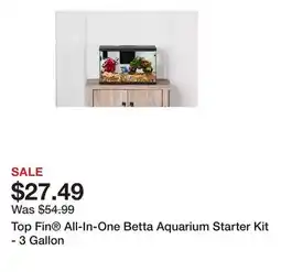 Petsmart Top Fin All-In-One Betta Aquarium Starter Kit - 3 Gallon offer