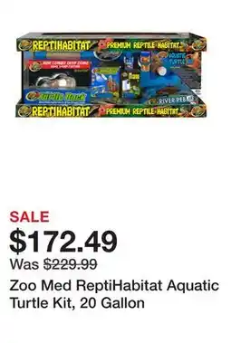 Petsmart Zoo Med ReptiHabitat Aquatic Turtle Kit, 20 Gallon offer