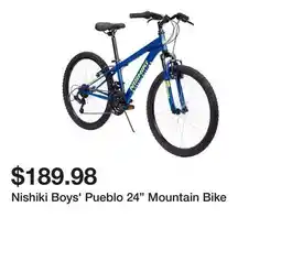 Dick's Sporting Goods Nishiki Boys' Pueblo 24 Mountain Bike offer