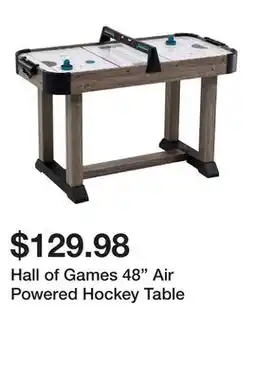 Dick's Sporting Goods Hall of Games 48 Air Powered Hockey Table offer