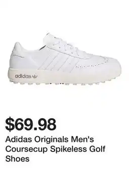 Dick's Sporting Goods Adidas Originals Men's Coursecup Spikeless Golf Shoes offer