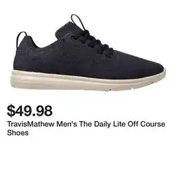 Dick's Sporting Goods TravisMathew Men's The Daily Lite Off Course Shoes offer