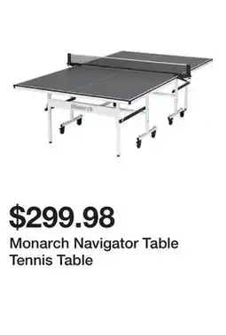 Dick's Sporting Goods Monarch Navigator Table Tennis Table offer