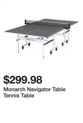 Dick's Sporting Goods Monarch Navigator Table Tennis Table offer