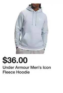 Dick's Sporting Goods Under Armour Men's Icon Fleece Hoodie offer
