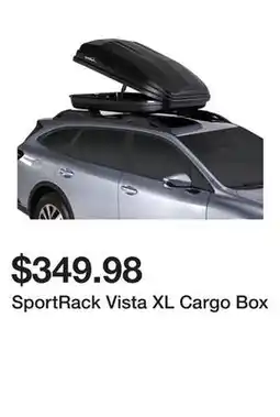 Dick's Sporting Goods SportRack Vista XL Cargo Box offer