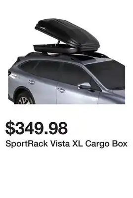 Dick's Sporting Goods SportRack Vista XL Cargo Box offer
