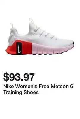 Dick's Sporting Goods Nike Women's Free Metcon 6 Training Shoes offer