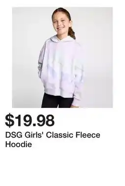 Dick's Sporting Goods DSG Girls' Classic Fleece Hoodie offer