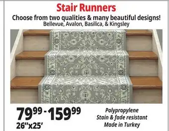 Ocean State Job Lot Stair Runners offer