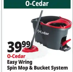Ocean State Job Lot O-Cedar Easy Wring Spin Mon & Bucket System offer