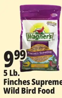 Ocean State Job Lot Wagner's Finches Supreme Premium Wild Bird Food 5 lbs offer