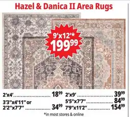 Ocean State Job Lot Hazel & Danica Rugs offer