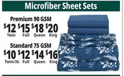 Ocean State Job Lot Microfiber Sheet Sets offer