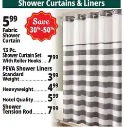 Ocean State Job Lot Shower Curtains & Liners offer