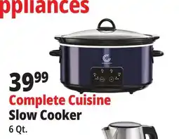 Ocean State Job Lot Complete Cuisine Slow Cooker 6 Qt offer