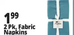 Ocean State Job Lot Encore Microfiber Fabric Napkins Set of 2 offer