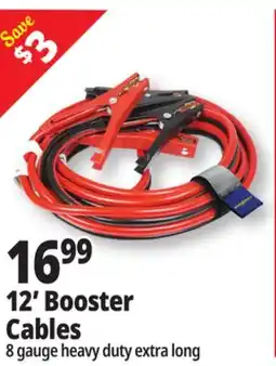 Ocean State Job Lot 12' Booster Cables Cables offer