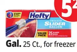 Ocean State Job Lot Hefty Storage Bags offer