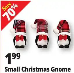 Ocean State Job Lot Small Christmas Gnome offer