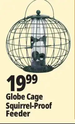Ocean State Job Lot Yankee Trader Globe Cage Squirrel Proof Bird Feeder offer