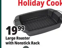 Ocean State Job Lot Large Roaster with Nonstick Rack offer