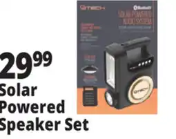 Ocean State Job Lot Solar Powered Speaker Set offer