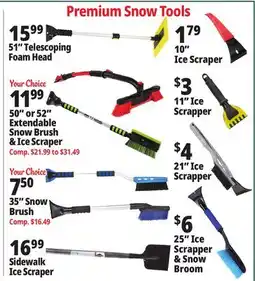 Ocean State Job Lot Premium Snow Tools offer