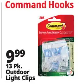 Ocean State Job Lot Command 3M Outdoor Light Clips 13 Count offer