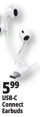 Ocean State Job Lot TechBunch Wired Earbuds 4' offer