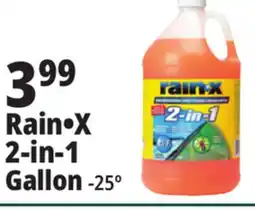 Ocean State Job Lot Rain-X -25Â° 2-in-1 Windshield Wash 1 Gal offer