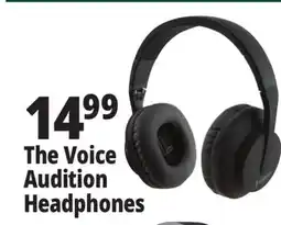 Ocean State Job Lot The Voice Audition Active Noise Cancelling Wireless Headphones Black offer