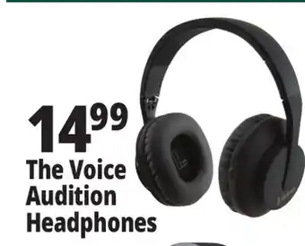 Ocean State Job Lot The Voice Audition Active Noise Cancelling Wireless Headphones Black offer