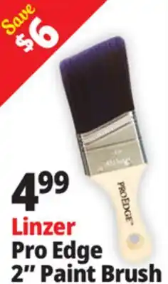 Ocean State Job Lot Linzer Pro Edge 2 Paint Brush offer