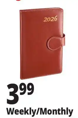 Ocean State Job Lot 2026 Kingstown Press Weekly & Monthly Planner 5 x 8 offer