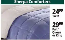 Ocean State Job Lot Sherpa Comforters offer
