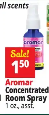 Ocean State Job Lot Aromar Concentrated Room Spray offer