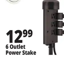 Ocean State Job Lot Outdoor 6-Outlet Yard Stake Plug-In Timer offer
