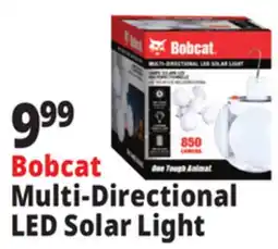 Ocean State Job Lot Bobcat Multi-Directional LED Solar Light offer