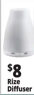 Ocean State Job Lot Rize Diffuser offer