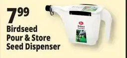 Ocean State Job Lot Birdseed Pour & Store Dispenser offer