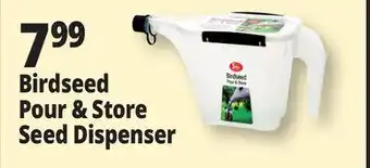 Ocean State Job Lot Birdseed Pour & Store Dispenser offer